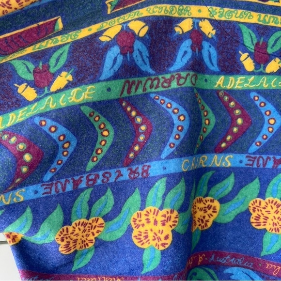 Vintage 1990s Samsousan Australia Cities Quarter Zip Pullover - Picture 8 of 13